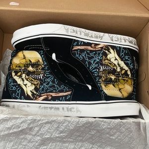 Men’s size 11 Metallica x Vans Sk8-Hi